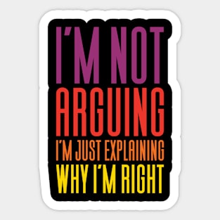 Sarcastic Funny Saying Sarcasm Sticker